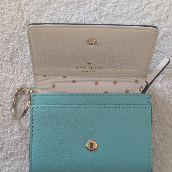 Kate Spade Blue Card Holder - Picture 7 of 8